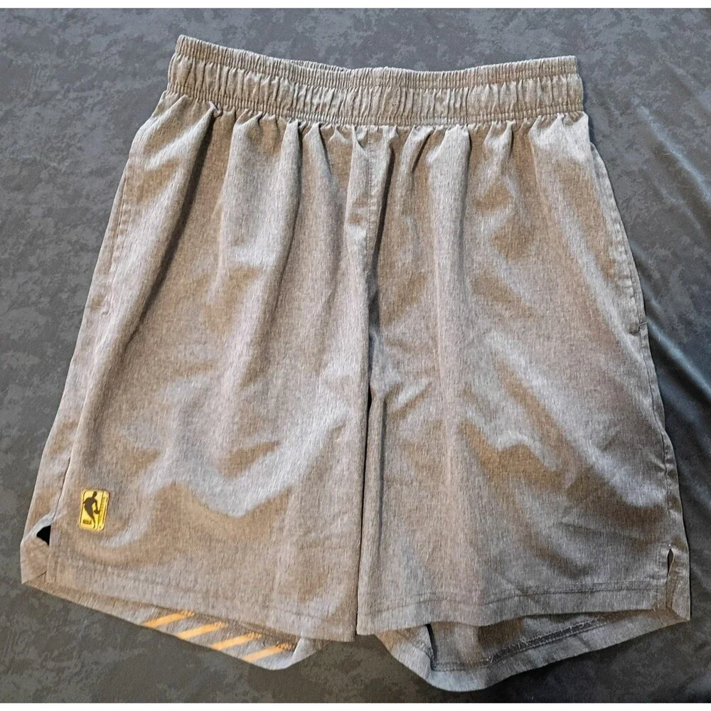 NBA Gray Basketball Shorts Men's Size M National Basketball Association
